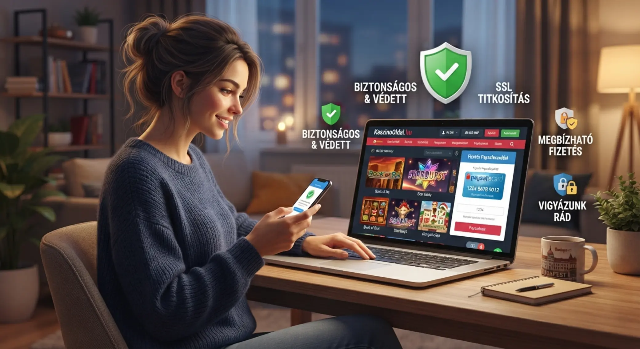 Magyar játékos online kaszinó felületen Paysafecard befizetéssel